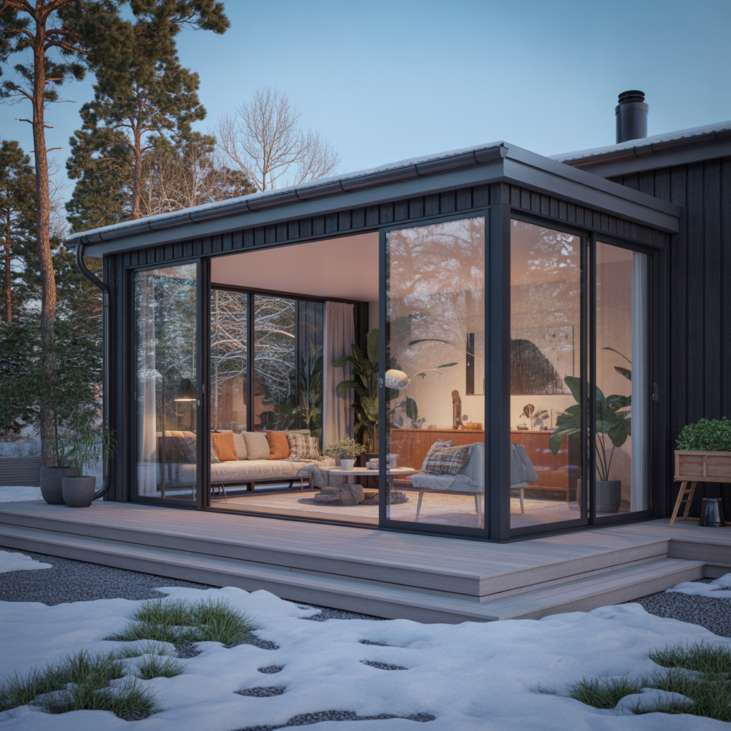 6.Bygga ett uterum med plats for alla arstider