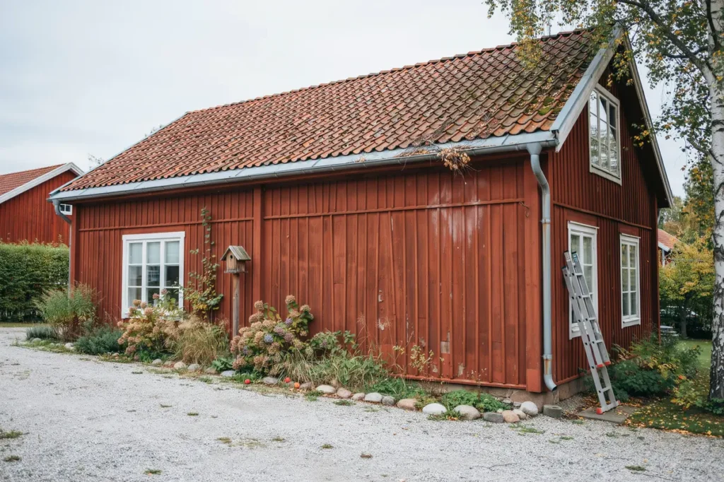 augusti r r tt tid att se ver takavvattningen f rebygg fuktskador innan h stregnen kommer