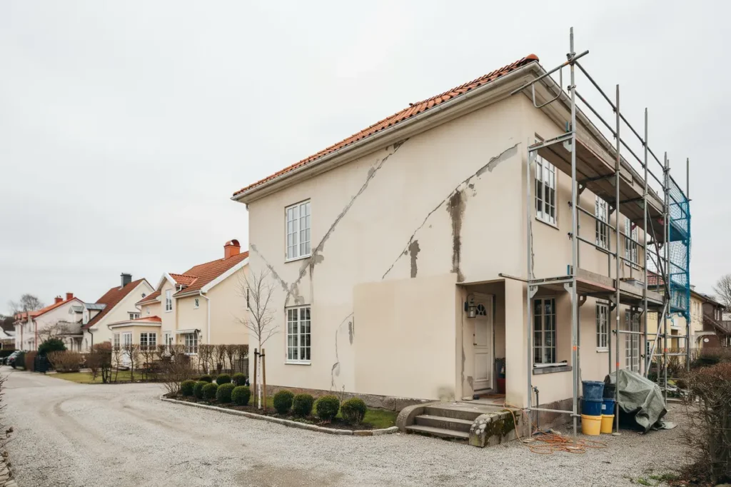 s lyckas du med fasadrenovering p putsat hus vanliga skador r tt tg rder och smart planering